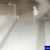 W Piszu nastolatek rzucił w budynek komendy policji butelką z łatwopalną cieczą.