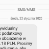 Służby skarbowe ostrzegają przed fałszywymi wiadomościami.