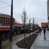 Protestujący rolnicy opuścili centrum Olsztyna.