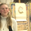Martyna Kozłowska jest utalentowaną uczennicą Państwowego Liceum Sztuk Plastycznych im. Erica Mendelsohna w Olsztynie.