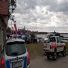 Mieszkańcy kilkudziesięciu budynków w Mikołajkach na pół dnia musieli opuścić swoje domy.