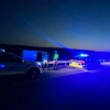 Kierowca wiozący migrantów nie zatrzymał się do kontroli, a następnie uciekał przed policją.