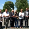 We wsi Lwowiec w powiecie bartoszyckim uroczyście otwarto wyremontowany odcinek drogi powiatowej.