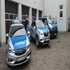 Policjanci z dwóch komend otrzymali nowe radiowozy.