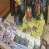 Nowy sposób na przemyt – papierosy ukryte w butelkach z sokiem.