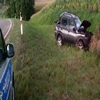 Pijana kobieta wypadła z drogi. Jak się okazało, jechała po dziecko.