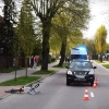 Kierowca osobowego forda potrącił w Ełku 80-letnią rowerzystkę. Jemu nic się nie stało, kobieta została hospitalizowana.