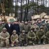 Sekretarz stanu USA Michael Pompeo odwiedził żołnierzy stacjonujących w Bemowie Piskim.