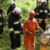 Ukraińscy strażacy – ochotnicy przechodzą wszechstronne szkolenie na Warmii i Mazurach.