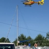 Podczas uruchamiania lodówki na pokładzie jachtu żaglowego doszło do wybuchu. Ucierpiał 57–letni właściciel łodzi.