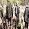 Żołnierze z Międzynarodowej Grupy Batalionowej NATO włączyli się w akcję sadzenia lasu.
