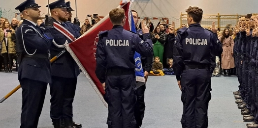 W Olsztynie odbyło się pierwsze w tym roku policyjne ślubowanie.