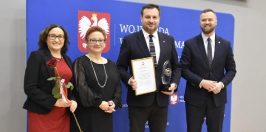 W Olsztynie uhonorowano pracowników pomocy społecznej.