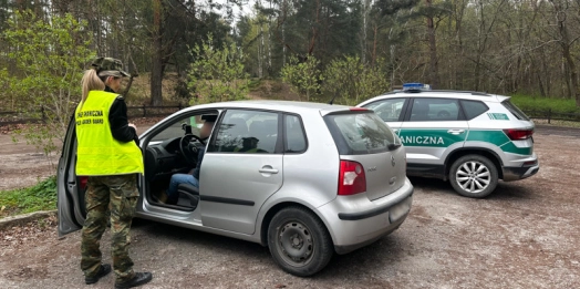 Wpadł podczas kontroli w powiecie braniewskim.