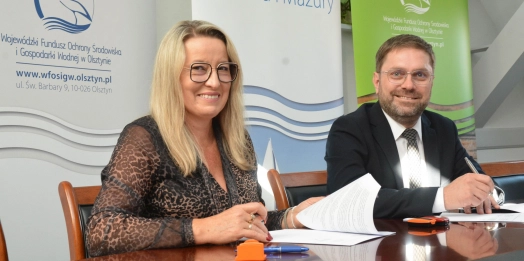 Gmina Braniewo podpisała umowę z Wojewódzkim Funduszem Ochrony Środowiska i Gospodarki Wodnej w Olsztynie.