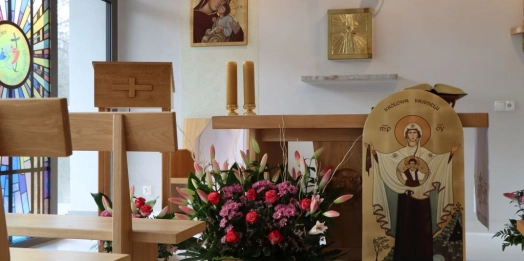 Do kaplicy szpitalnej pod wezwaniem św. Teresy od Dzieciątka Jezus w Warmińsko-Mazurskim Centrum Chorób Płuc w Olsztynie trafiła ikona Matki Bożej Gwiazdy Morza (Stella Maris).