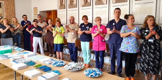 W Szpitalu Dziecięcym w Olsztynie odbyła się specjalna akcja.