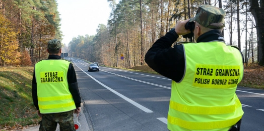 Został zatrzymany w powiecie ostródzkim.