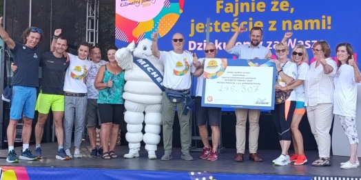 Prezes oraz przedstawiciele dyrekcji Michelin Polska przekazali nowoczesne kardiomonitory wraz z centralną monitorującą na potrzeby Klinicznego Oddziału Patologii i Wad Wrodzonych Noworodków i Niemowląt Szpitala Dziecięcego w Olsztynie.