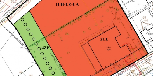 Rada Miasta Olsztyna uchwaliła plan zagospodarowania terenu przy ul. Wiśniowej.