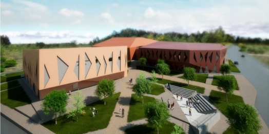 Powiat olsztyński ogłosił drugi przetarg na budowę Centrum Kultury i Edukacji Muzycznej w Wadągu.