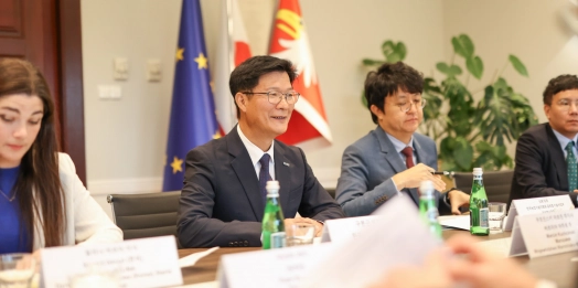 Do Olsztyna przyjechali przedstawiciele Koreańskiej Agencji Promocji Technologii Rolno-Spożywczych.