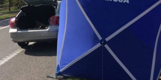 Policjanci z Elbląga zatrzymali mężczyznę, który w samochodzie wiózł ciało kobiety.