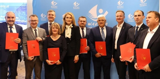 Umowy podpisało dziewięć gmin z Warmii i Mazur.