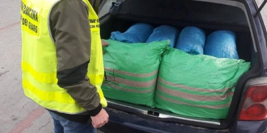 Nielegalny tytoń udawał paszę dla zwierząt.