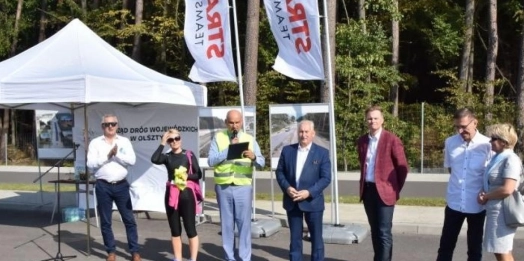 Na Warmii i Mazurach otwarto dwie zmodernizowane drogi wojewódzkie.