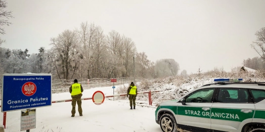 Strażnicy dostali samochody do patrolowania granicy z Rosją.