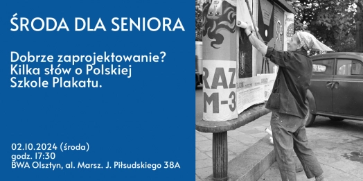 BWA Galeria Sztuki w Olsztynie  zaprasza na pierwsze październikowe spotkanie z cyklu 