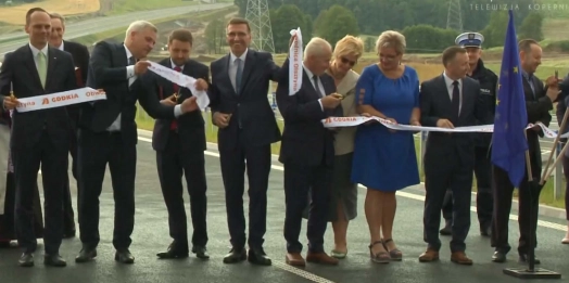 Drogowcy udostępnili pierwszy odcinek południowej obwodnicy Olsztyna.