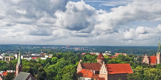 Ławeczka Kopernik oraz panorama Olsztyna – teraz do obejrzenia z dowolnego miejsca na Ziemi.