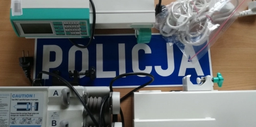 Olsztyńscy policjanci zatrzymali kobietę, która kradła sprzęt medyczny ze swojego szpitala.
