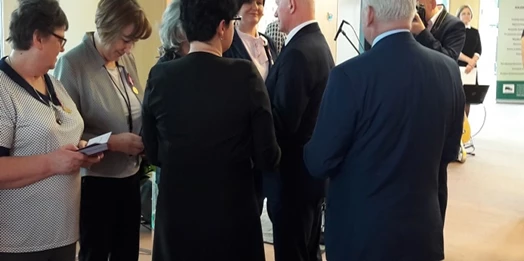 Wicewojewoda warmińsko-mazurski wręczył Medale za Długoletnią Służbę pracownikom urzędów pracy.