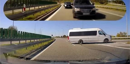 Jeden nieudany zakręt przyniósł konsekwencje w postaci 29 punktów karnych - tyle właśnie uzbierał pewien kierowca, który wioząc busem dzieci wjechał pod prąd na drogę ekspresową S7.