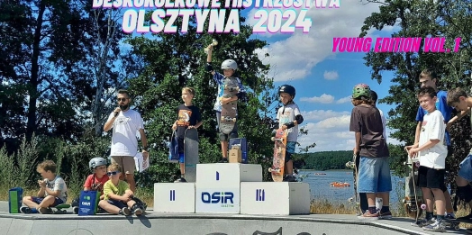 Młodzi skaterzy rywalizowali nad jez. Ukiel. Za nami kolejna już edycja Deskorolkowych Mistrzostw Olsztyna, która w tym roku odbędzie się łącznie w trzech odsłonach.