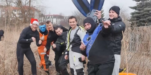Nurkowie z całej Polski powitali wiosnę podczas w XV Skorpenowego  Spływu Łyną. Wydarzenie  jest częścią akcji „Olsztyn. Aktywnie!”.