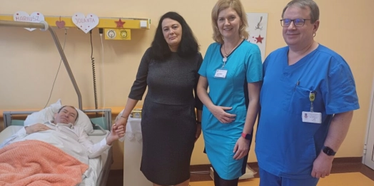 Do nietypowej uroczystości doszło w Szpitalu Wojewódzkim w Olsztynie.