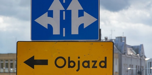 Wchodzi docelowa organizacja ruchu na jednej z najważniejszych olsztyńskich ulic.