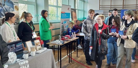 Targi odbyły się w Zespole Szkół Budowlanych.