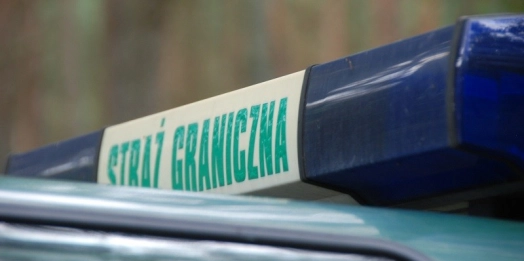 Funkcjonariusze z Placówki Straży Granicznej w Braniewie ukarali mandatem mężczyznę, który biegł pasem drogi granicznej.
