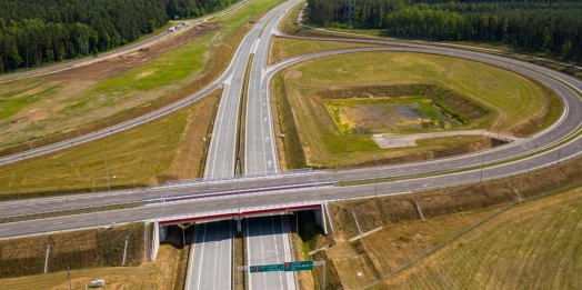 Drogowcy zakończyli budowę ostatniego odcinka S61 w województwie warmińsko-mazurskim.
