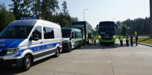 Policja i Inspekcja Transportu Drogowego rozpoczęły wspólne działania.