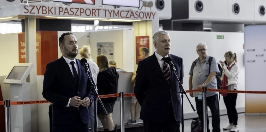 To ułatwienie dla podróżnych lecących samolotem.