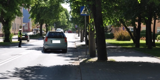 W Kętrzynie doszło do potrącenia pieszej. Prawdopodobnie to ona ponosi winę.