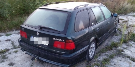 Funkcjonariusze Straży Granicznej zatrzymali mężczyznę, który wiózł papierosy z przemytu.