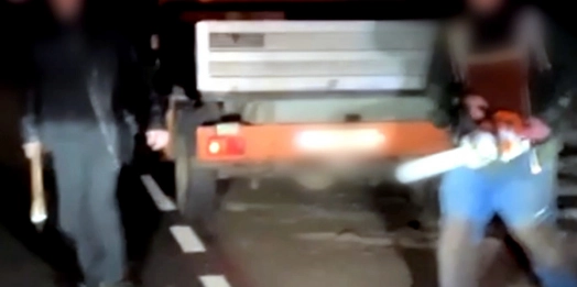 Na terenie gminy Działdowo doszło do wyjątkowego pokazu agresji drogowej.