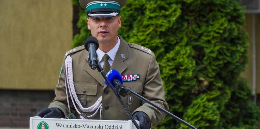 Daniel Wojtaszkiewicz został nowym komendantem Warmińsko-Mazurskiego Oddziału Straży Granicznej.